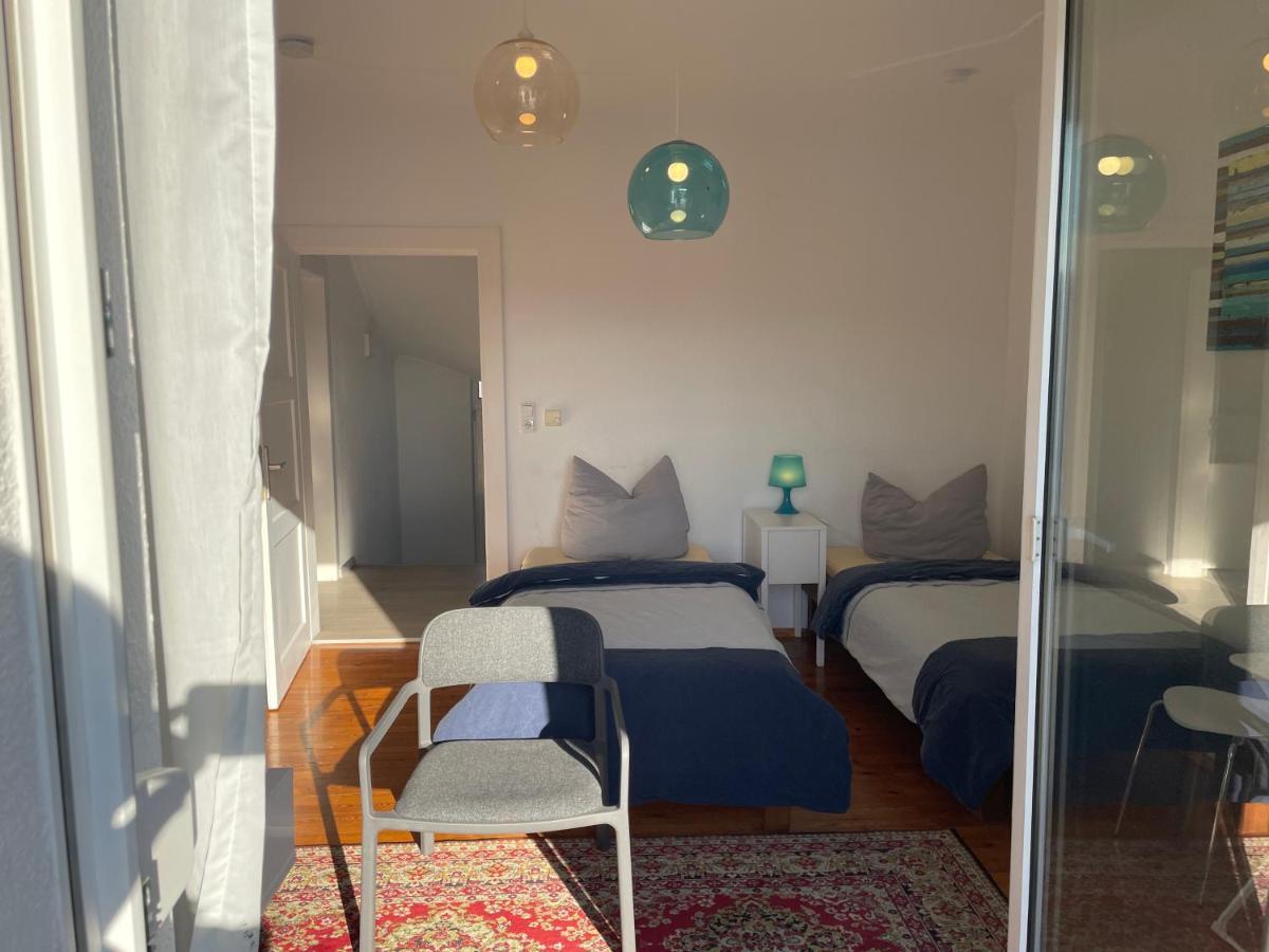 Altstadt Naehe 7 Min Fussweg Ueber Alte Maibruecke Zu Pension Mit Balkon & Garten, Ideal For Long Stay, Relocation ออคเซนฟอร์ท ภายนอก รูปภาพ